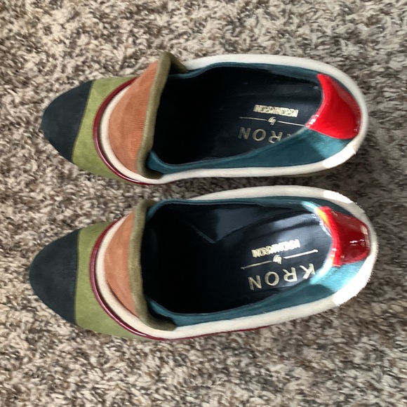 Anthropologie Kron by KronKron Portable Art Platform Heels - Picture 4 of 5